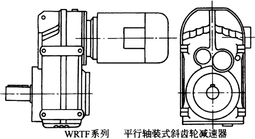 WRTF系列平行軸裝式斜齒輪減速器產(chǎn)品特點(diǎn)及性能參數(shù)