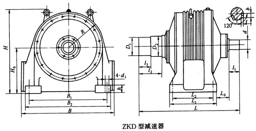 ZK型行星齒輪減速機(jī)(JB-T9043·1-1999)