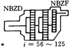 NGW型行星齒輪減速機(jī)傳動(dòng)型式與輸出轉(zhuǎn)矩(JB/T6502-93)
