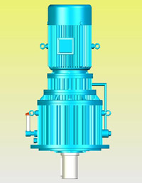 NGW-L型行星齒輪減速機(jī)實(shí)體模型