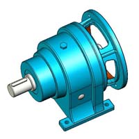 ST型行星齒輪減速器實(shí)體模型