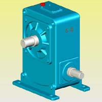 WHT型圓弧圓柱蝸桿減速機(jī)實(shí)體模型(JB2318—79)