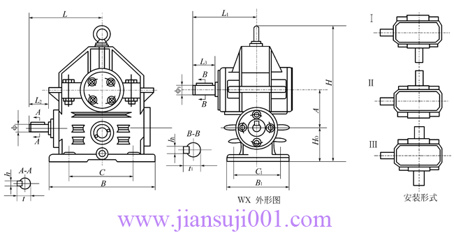 WX型蝸輪減速機(jī)
